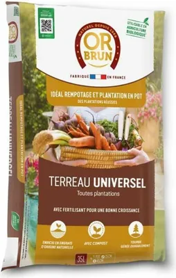 Produktbild von Universelle Blumenerde - GOLDBRAUN - OBRTUNI35N - 35 L