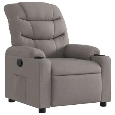 Produktbild von vidaXL Relaxsessel Taupe Stoff