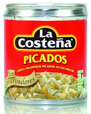 Image de Würfel au piment Jalapeno haché - 220 g - La Costena