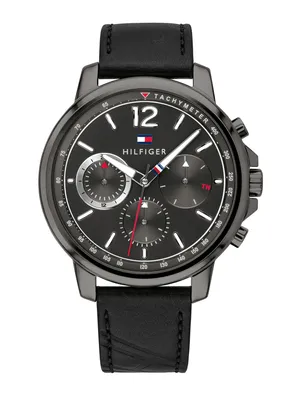 Produktbild von Tommy Hilfiger Herren Armbanduhr 1791533 Schwarz, Größe:NOSIZE, Farbe:Schwarz, Herstellerfarbe:black