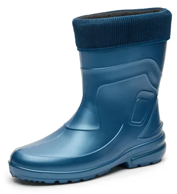 Immagine prodotto di Ladeheid Damen Thermo Eva Gummistiefel federleicht LA-800-2017 (Metal Blau/Navy, 38)