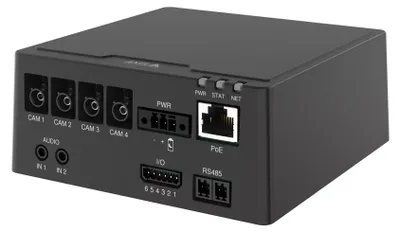 Produktbild von Axis F9114-R Mk II, Basiseinheit, Drinnen, Axis, Schwarz, IP3X, H.264, H.265, M-JPEG
