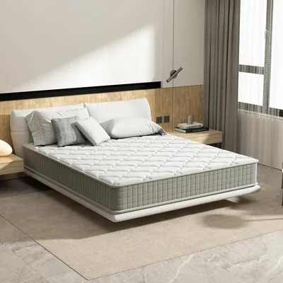 Image de DEWINNER Matelas Mémoire 140x200 Épaisseur 30CM - Matelas à Mémoire en Mousse - 7 Zones - Fermeté Moyenne - Soulagement des Points de Pression