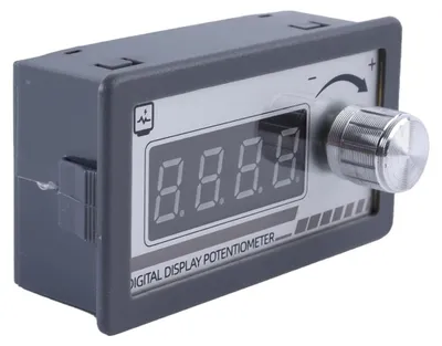 Digitale Potentiometer 10 kΩ mit Display, programmierbar