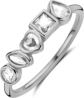 Produktbild von Damenring New Bling 9NB-1574-58 Silberfarben 18