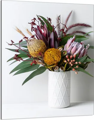 Produktbild von Glasschneidebrett 40x52 Blumen