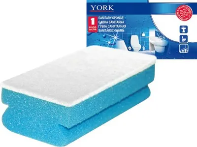 Obrázek produktu pro York, Zmywak do łazienki, dwuwarstwowy, 1 sztuka