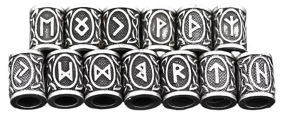 Obrázok produktu pre Dreamfix Vintage strieborné vikingské písmeno DIY náramky 24ks
