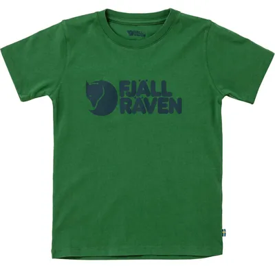 Produktbild von Fjällräven Kinder Logo T-Shirt, Palm Green, 104