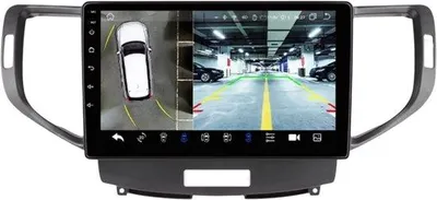 Image de Autoradio avec Bluetooth et caméra – CarPlay – Pour Honda Accord 8 (2008-2012) – Compatible avec Apple et Android – Système stéréo – Navigation – Système de navigation – 9 pouces