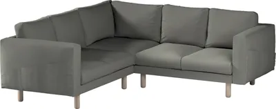 Produktbild von Dekoria Bezug für Norsborg 4-Sitzer Ecksofa, grau, Norsborg 4-Sitzer Ecksofabezug