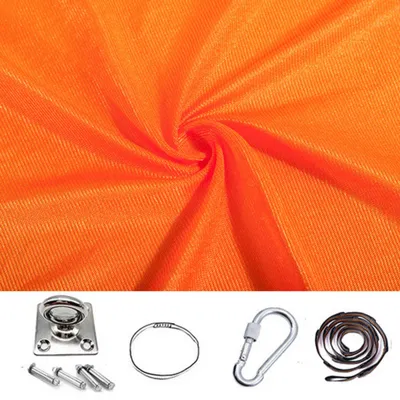 Produktbild von Therapieschaukel, 200 kg Tragfähigkeit, sensorischer Therapie-Schaukelstuhl für Kinder mit Autismus, SPD, ADHS, Asperger-Syndrom 150 x 280 cm（Orange）