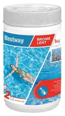 Produktbild von Brome-Tabletten BESTWAY, 1 kg, Wasseraufbereitung für Schwimmbäder