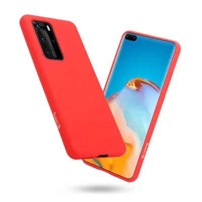 Produktbild von Crong Color Hülle - Huawei P40 Pro Gehäuse (rot)