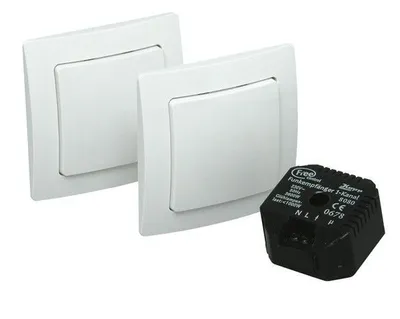 Produktbild von Kopp 822408024, Thermoplast, Weiß, IP20, CE, 230 V, 50 Hz