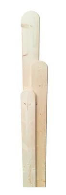 Produktbild von Zaunlatten 130x20mm Fichtenholz Holzzaun Holz Brett Zaunbrett Gartenzaun Länge: 100cm, 10x