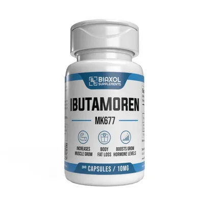 Produktbild von Ibutamoren – 30 Kapseln | Tägliche Unterstützung für Vitalität & Wohlbefinden