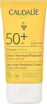 Produktbild von Caudalie 3522931003747, Sonnenschutzcreme, Gesicht, Tube, Anti-Falten, Schutz, Jeder Hauttyp, 50 ml