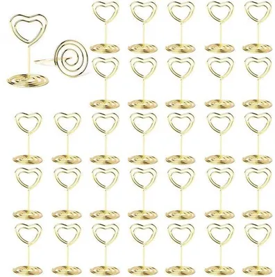 Produktbild von Hartförmige Tafelnummerhalter für Hochzeiten, Jubiläen und Feierlichkeiten, 30er Pack