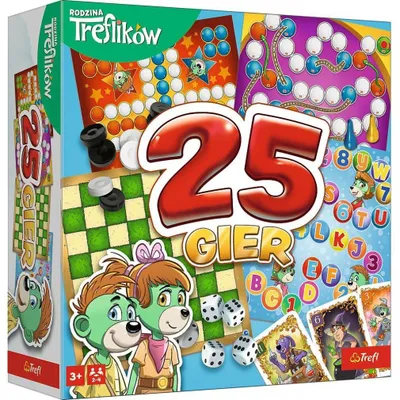 Productafbeelding van Spel 25 Spellen Kalejdoskop Trefl 02824