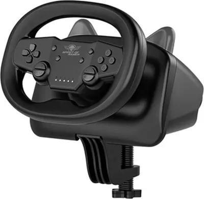 Obrázek produktu pro Spirit of Gamer RACE WHEEL PRO AIR, Volant, Android, Nintendo Switch, PC, PlayStation 4, PlayStation 5, iOS, 270°, Kabelový a bezdrátový, Bluetooth/USB, 8 m