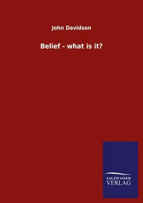 Immagine prodotto di Belief - what is it?