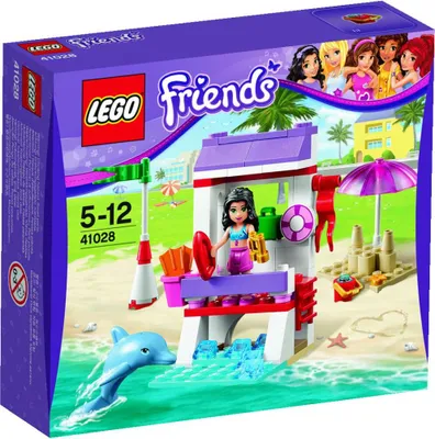 Obrázek produktu pro 41028 LEGO® Friends Emmina záchrana delfína na pláži NOVINKA