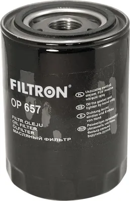 Produktbild von Ölfilter FILTRON OP 657 Anschraubfilter für PORSCHE 911 911 Targa 911 (964) 911 Cabriolet 911 Cabriolet (964)