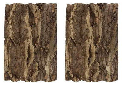 Image de Solidchoice - Lot de 2 corniches en liège naturel pour la décoration de terrariums