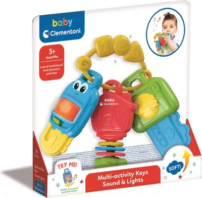 Immagine prodotto di Clementoni Baby Mulri Activity Key Suono e Luci