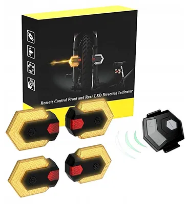 Zdjęcie produktu dla WODOODPORNE Kierunkowskazy Rowerowe CarryBright 716014
