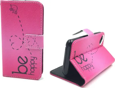 Zdjęcie produktu dla Etui na telefon komórkowy Wiko Sunset 2 Be Happy Pink