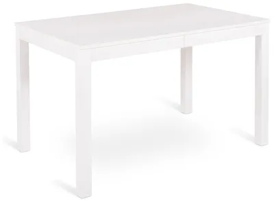 Immagine prodotto di Tavolo Allungabile 130/210x80x76 cm in Legno Top in Melaminico Bianco Frassinato