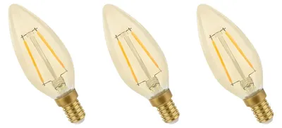 Produktbild von Spectrum E14 LED Lampe 5W 490lm 2400K Warmweiß 230V 3 Stück