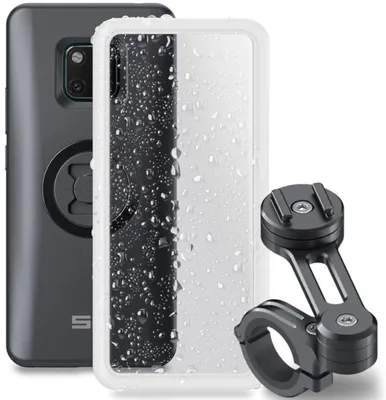 Obrázek produktu pro SP-CONNECT Moto Bundle upevněný na řídítkách Huawei Mate 20 Pro