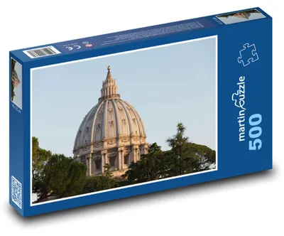 Obrázok produktu pre Puzzle 500 Vatikánska katedrála v Ríme - martinpuzzle