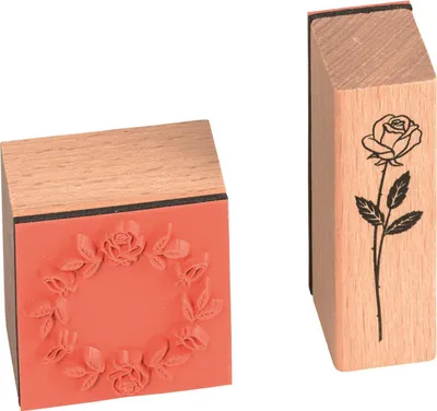 Image de Heyda 204888492 Set de tampons "Ornament" 12 x 10 x 3 cm