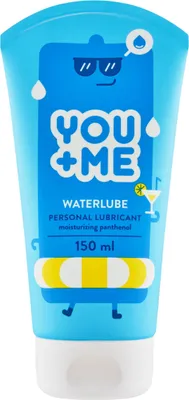 Produktbild von You YOU ME Waterlube Gleitmittel mit dem Zusatz von beruhigendem Panthenol, 150 ml