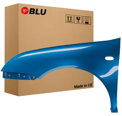 Obrázek produktu pro BLU Blatník náhrada pro Volkswagen Bora 1J1 1J6 LA5M Levý Modrý MercatoBlau | 1998-2005 | Přední | Lakovaný | Připravený k montáži, Obrázek vytvořený pomocí AI