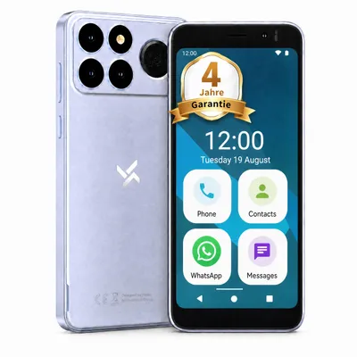 Produktbild von 2026 NOTE 10 Ohne Vertrag 4G Seniorenhandy, 2900mAh, 12+32GB/512GB, Face ID, Geschenk, kratzfest, Augenschutz, Einfach zu bedienen