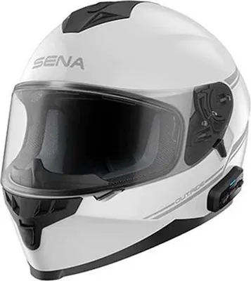 Produktbild von Sena Outride Bluetooth Integralhelm Weiß 2XL Weiß 2XL