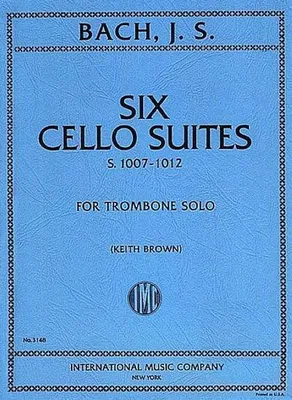 Produktbild von 6 Cello Suitesfor trombone solo