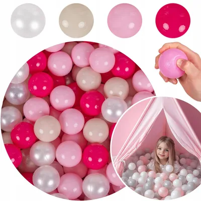 Produktbild von KiddyMoon Bälle 7cm 50 Stück bunte Kinderbälle