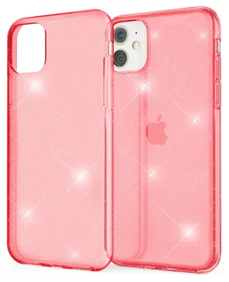 Immagine prodotto di NALIA scintillante custodia del telefono cellulare per Apple iPhone 11 caso, bling silicone telefono cellulare copertura rosso