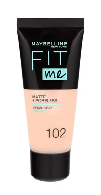 Obrázok produktu pre Maybelline Fit Me Matujący podkład do twarzy 102 Fair Ivory, 30 ml