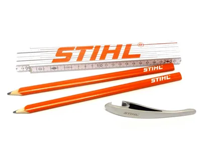 Produktbild von Stihl Zollstock + Zimmermannsbleistifte + Flaschenöffner
