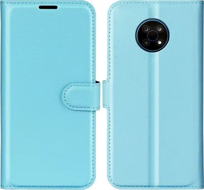 Produktbild von König Design Hülle kompatibel mit Nokia G50 Kunstleder Handyhülle - Handy Case Blau