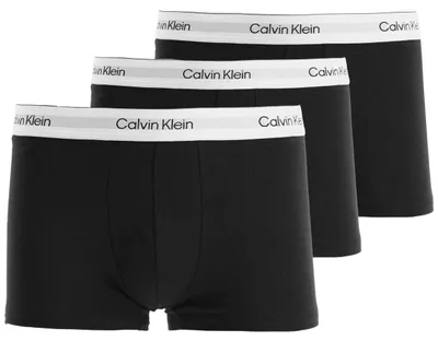 Image de Slip Calvin Klein Bóxer Calvin Klein Icon Coton Stretch  puro blanco (3 unidades) pour Uni