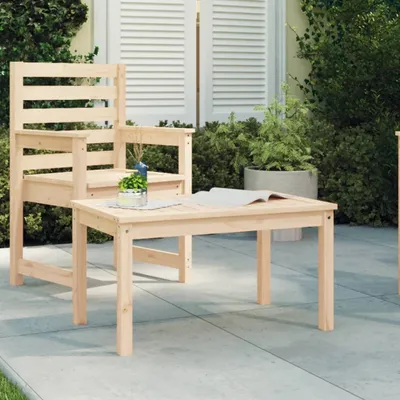 Obrázek produktu pro Maison Exclusive – zahradní stůl 82,5 x 50,5 x 45 cm, masivní borovice