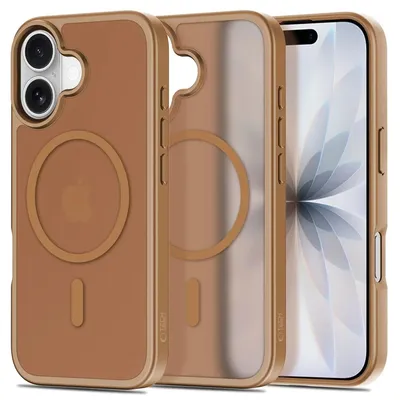 Obrázok produktu pre Puzdro Tech-Protect BasicMag MagSafe pre iPhone 17 - hnedé